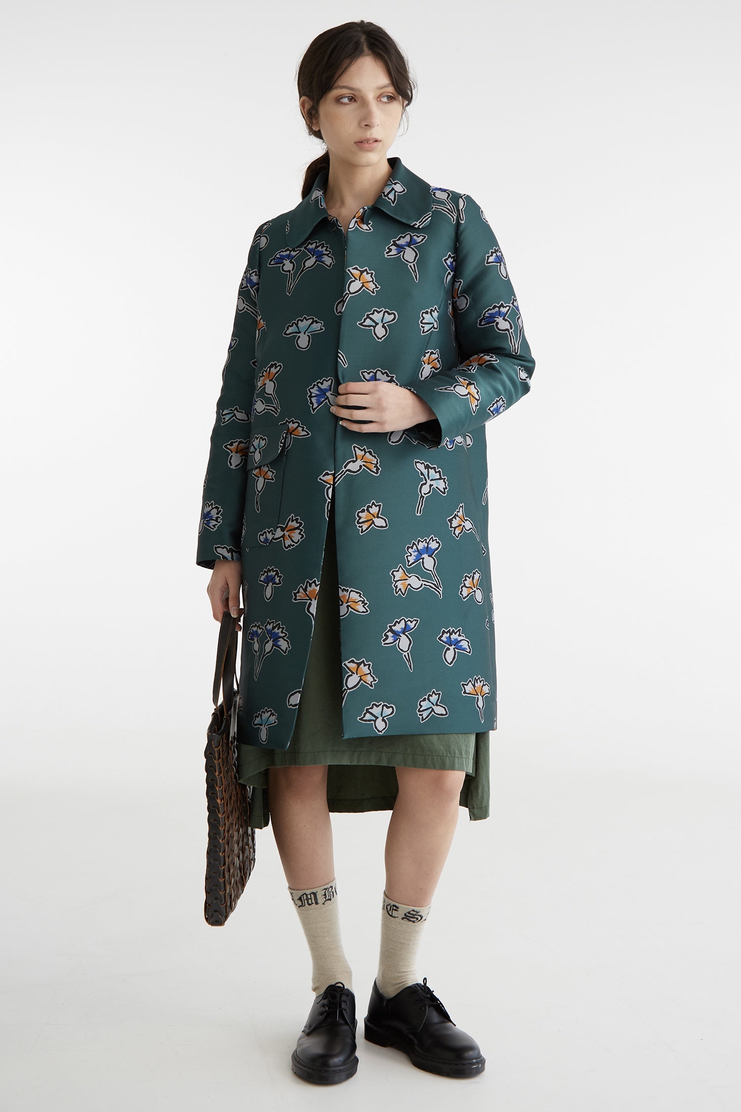 ZAMBESI mixed fabric jacket