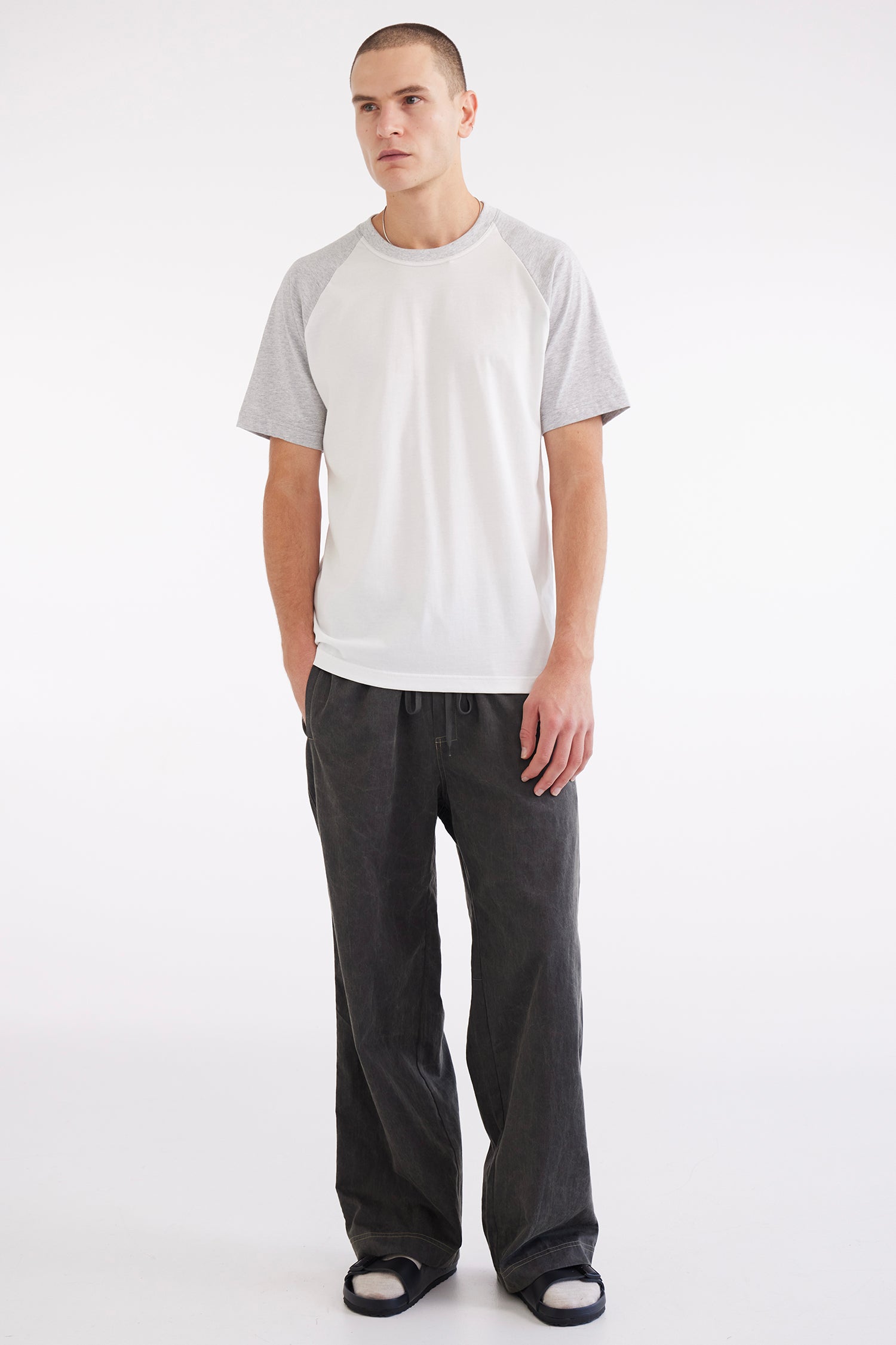 RAGLAN T - 79 IN NATURAL