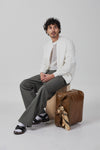 DRAWSTRING PANT IN CAPER, SS26