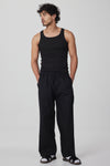 DRAWSTRING PANT IN PEPPER, SS26