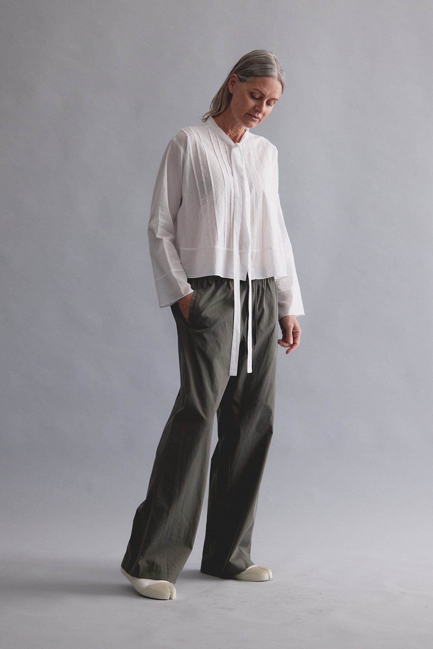 DRAWSTRING PANT IN CAPER (UNISEX), SS26