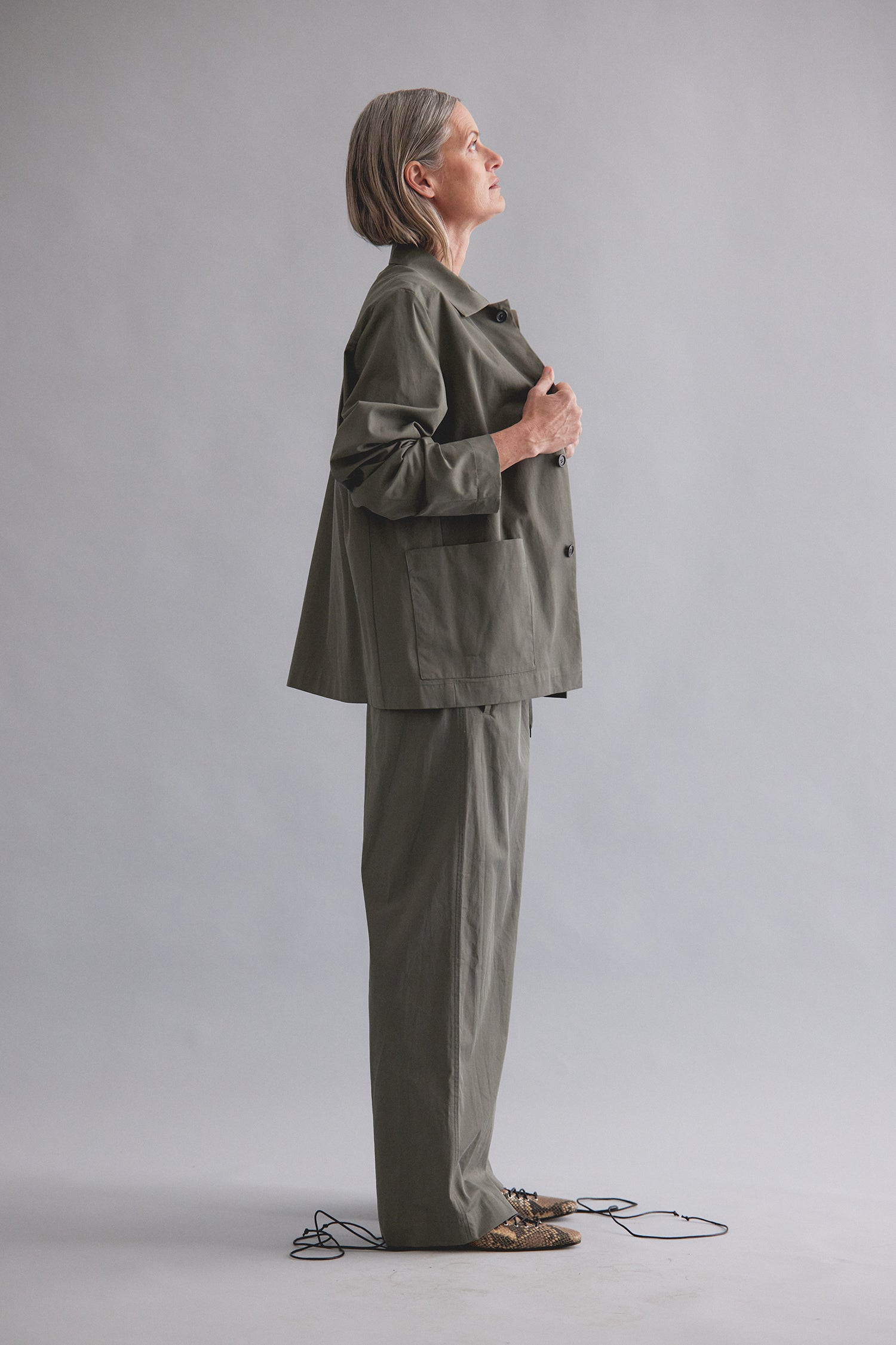 DRAWSTRING PANT IN CAPER (UNISEX), SS26