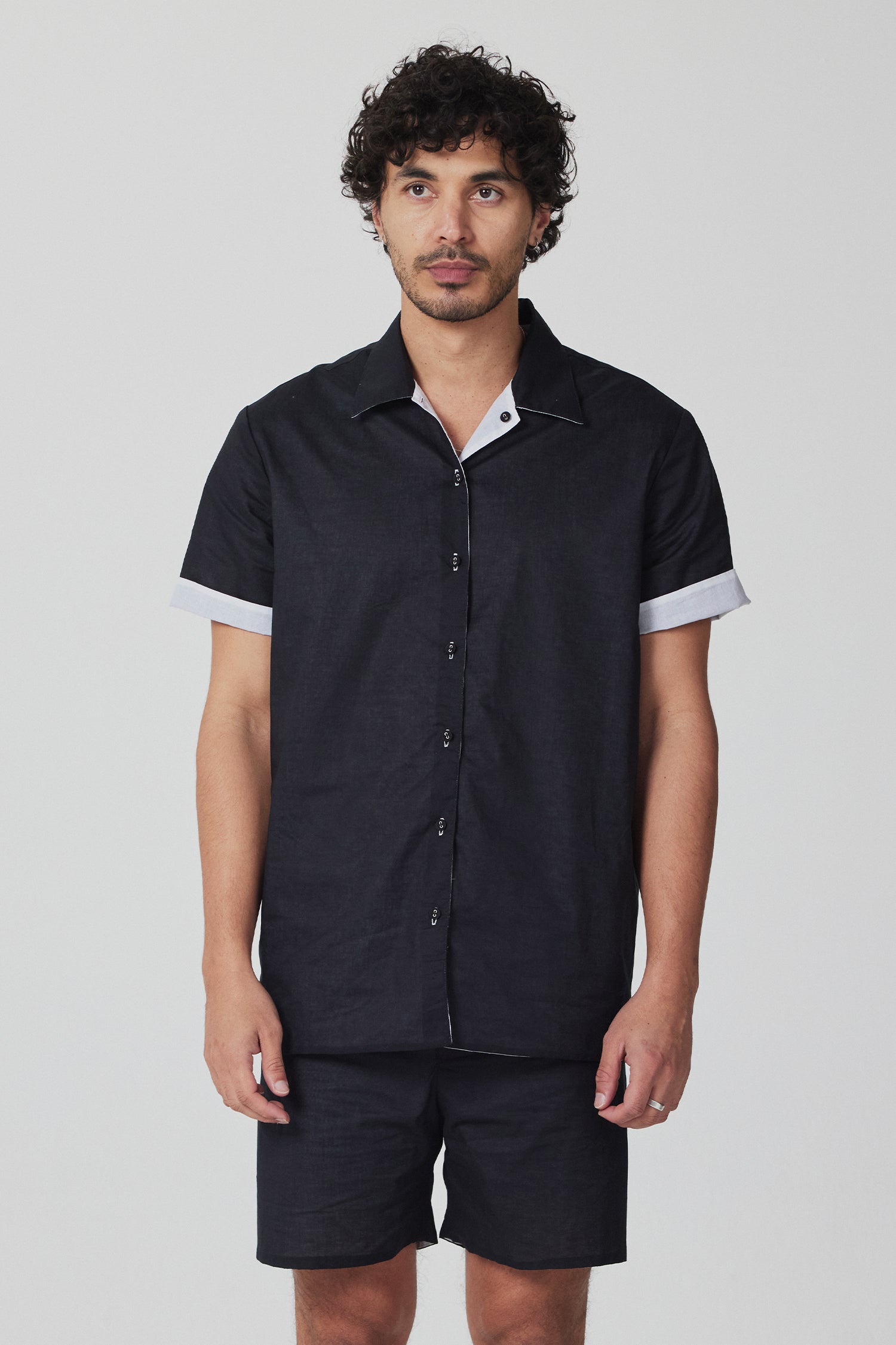 DUO BOXER IN BLACK/WHITE, SS26