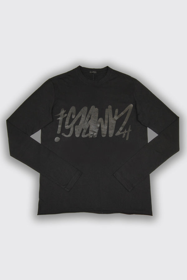 トップス the GazettE LONG SLEEVE TEE / BLACK 2022ロングTシャツ ブラック | ▽GEGE▽SHOP▽