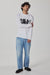GRAFFITI LONG SLEEVE IN WHITE/BLACK, SS26