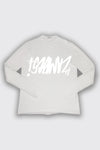 GRAFFITI LONG SLEEVE IN WHITE/WHITE, SS26