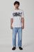 GRAFFITI TEE IN WHITE/BLACK, SS26