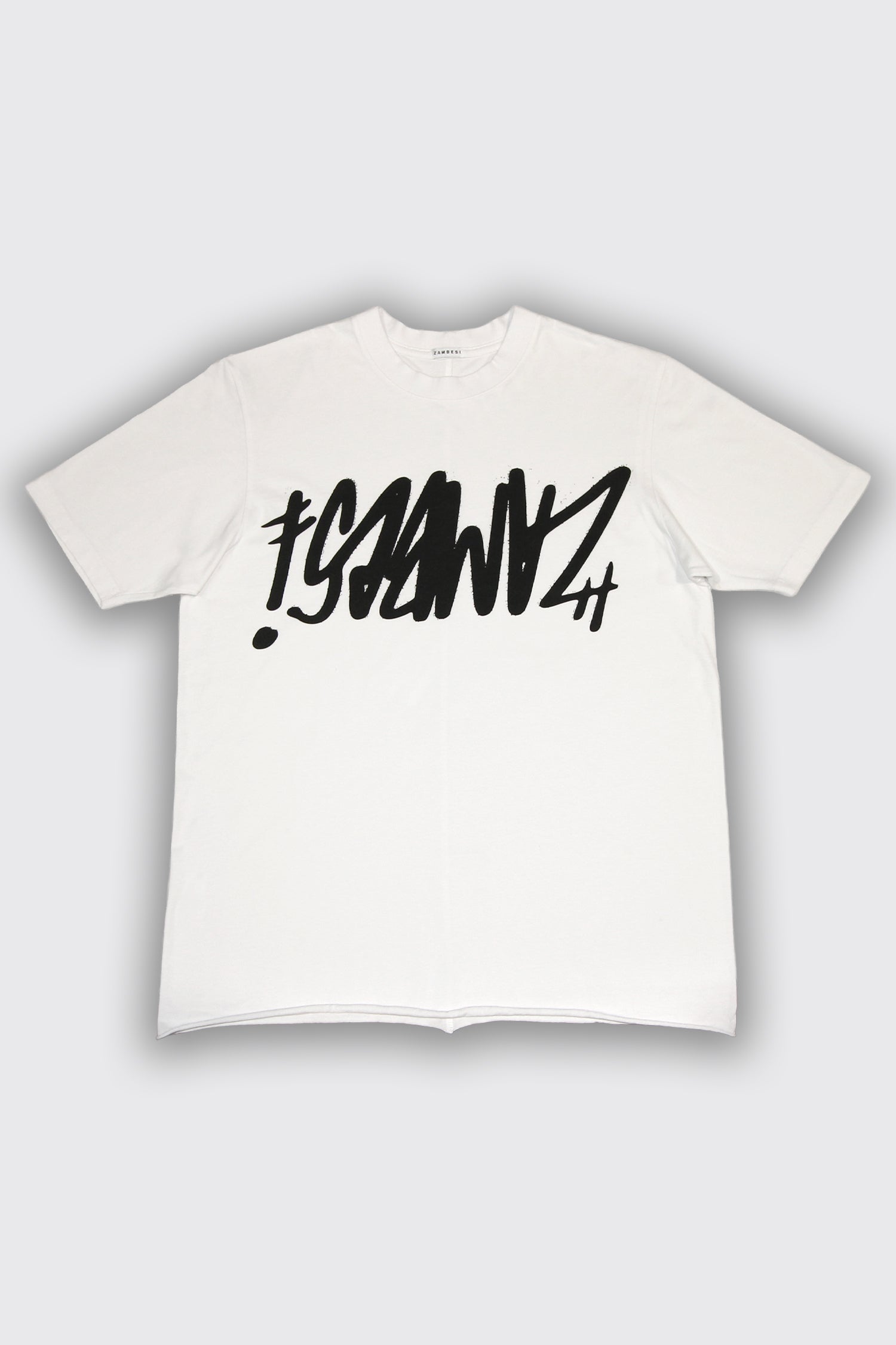 GRAFFITI TEE IN WHITE/BLACK, SS26