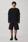 LAYER TEE IN PHANTOM, SS26