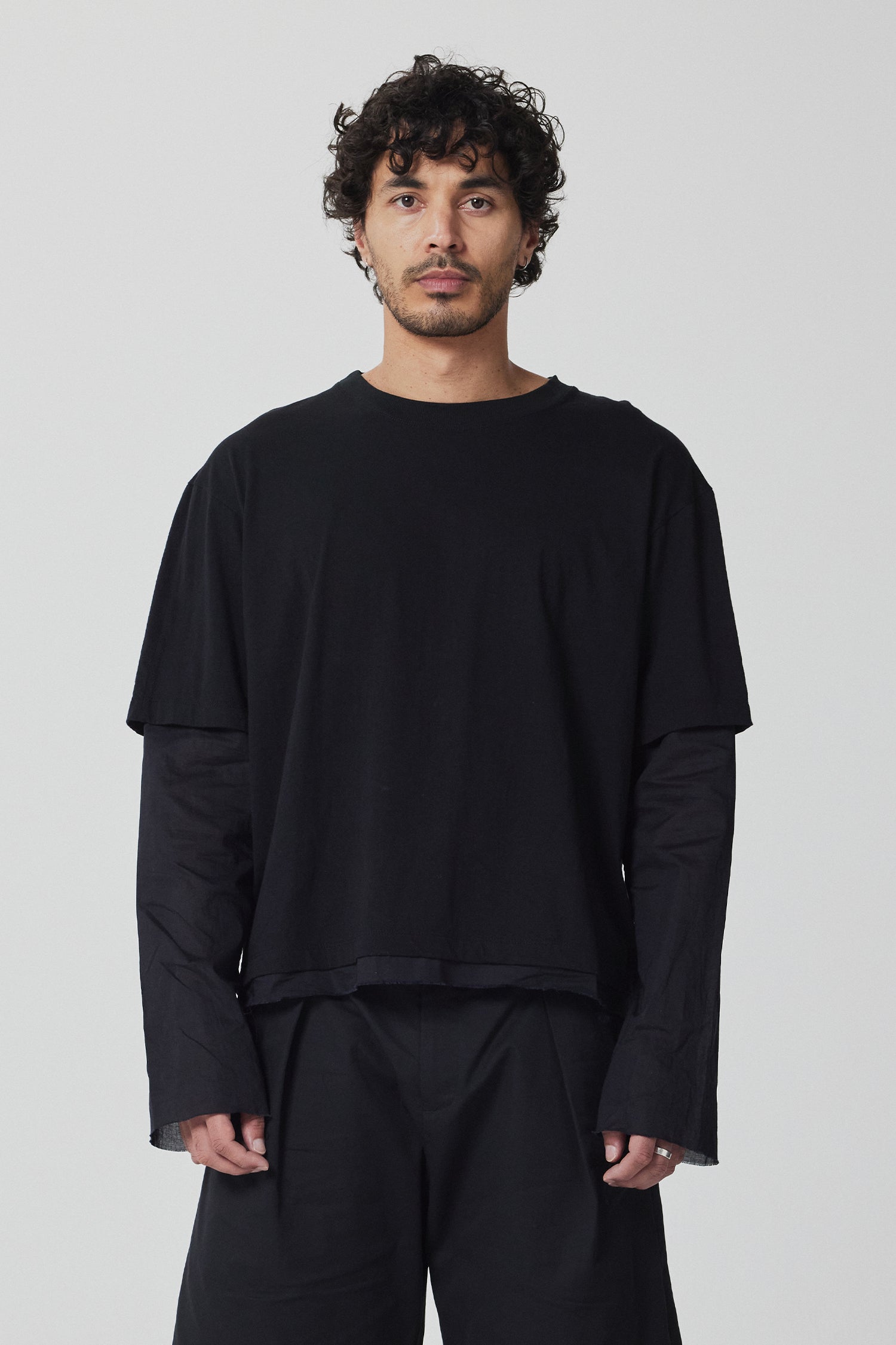 LAYER TEE IN PHANTOM, SS26