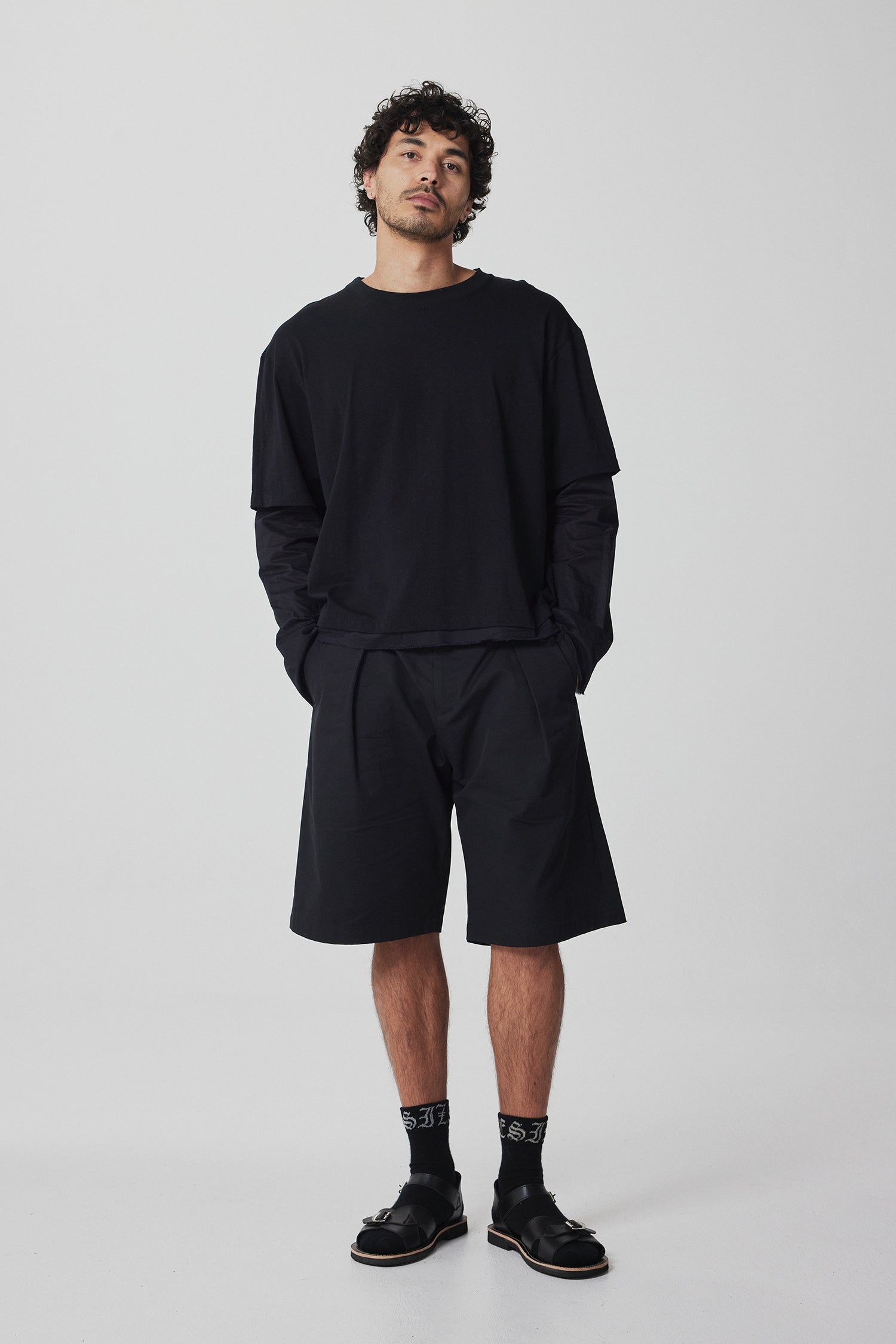 LAYER TEE IN PHANTOM, SS26