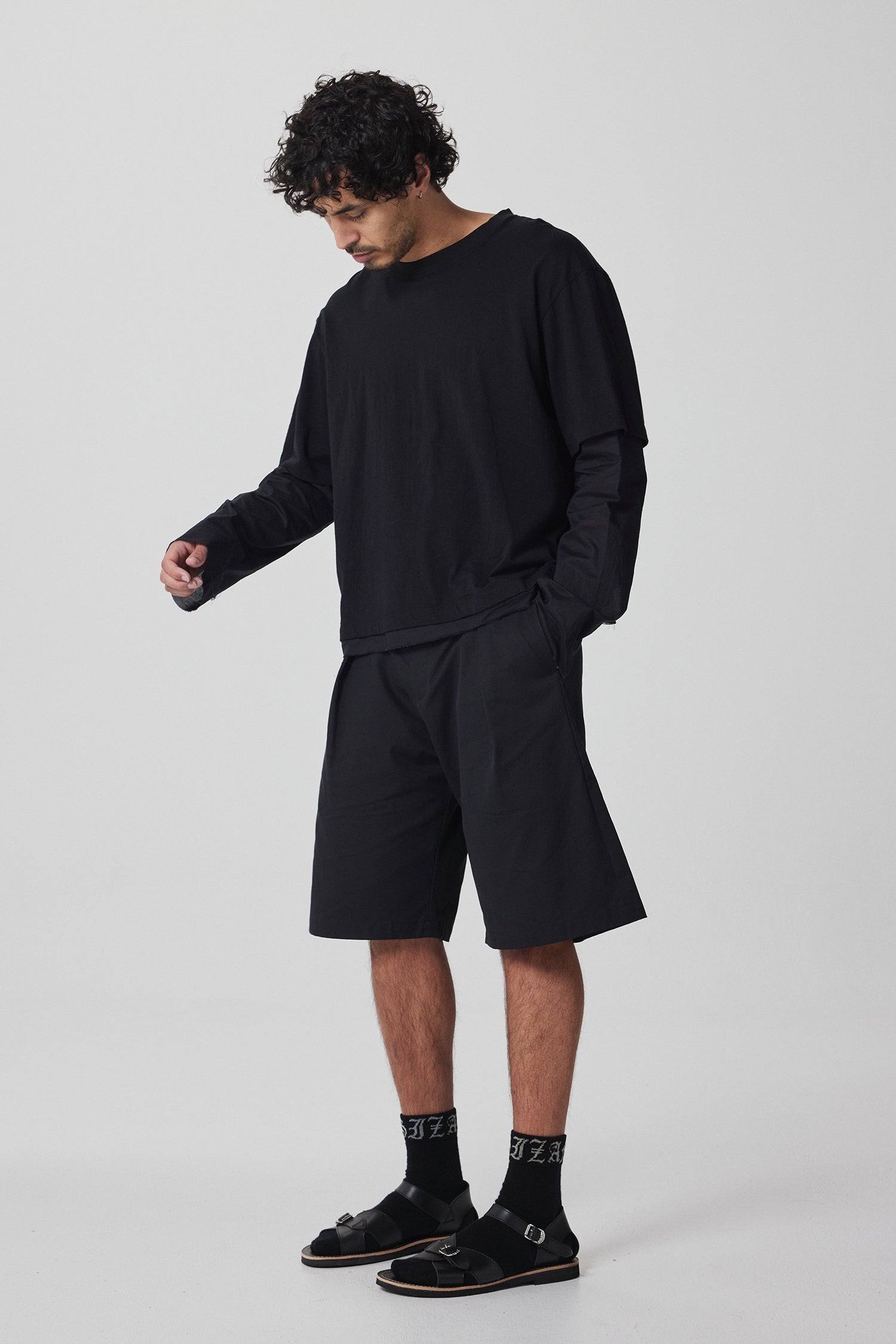 LAYER TEE IN PHANTOM, SS26