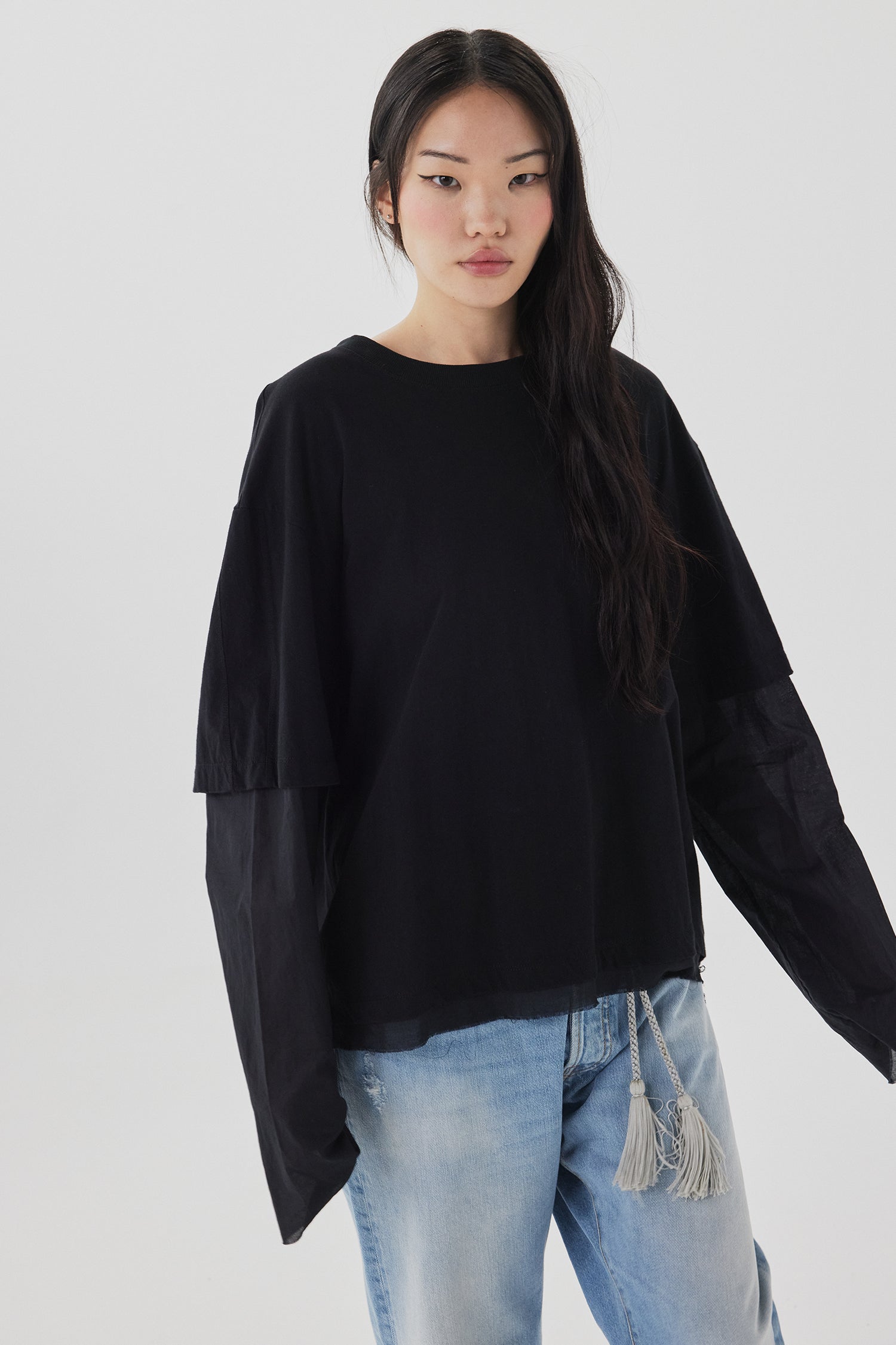 LAYER TEE IN PHANTOM (UNISEX), SS26