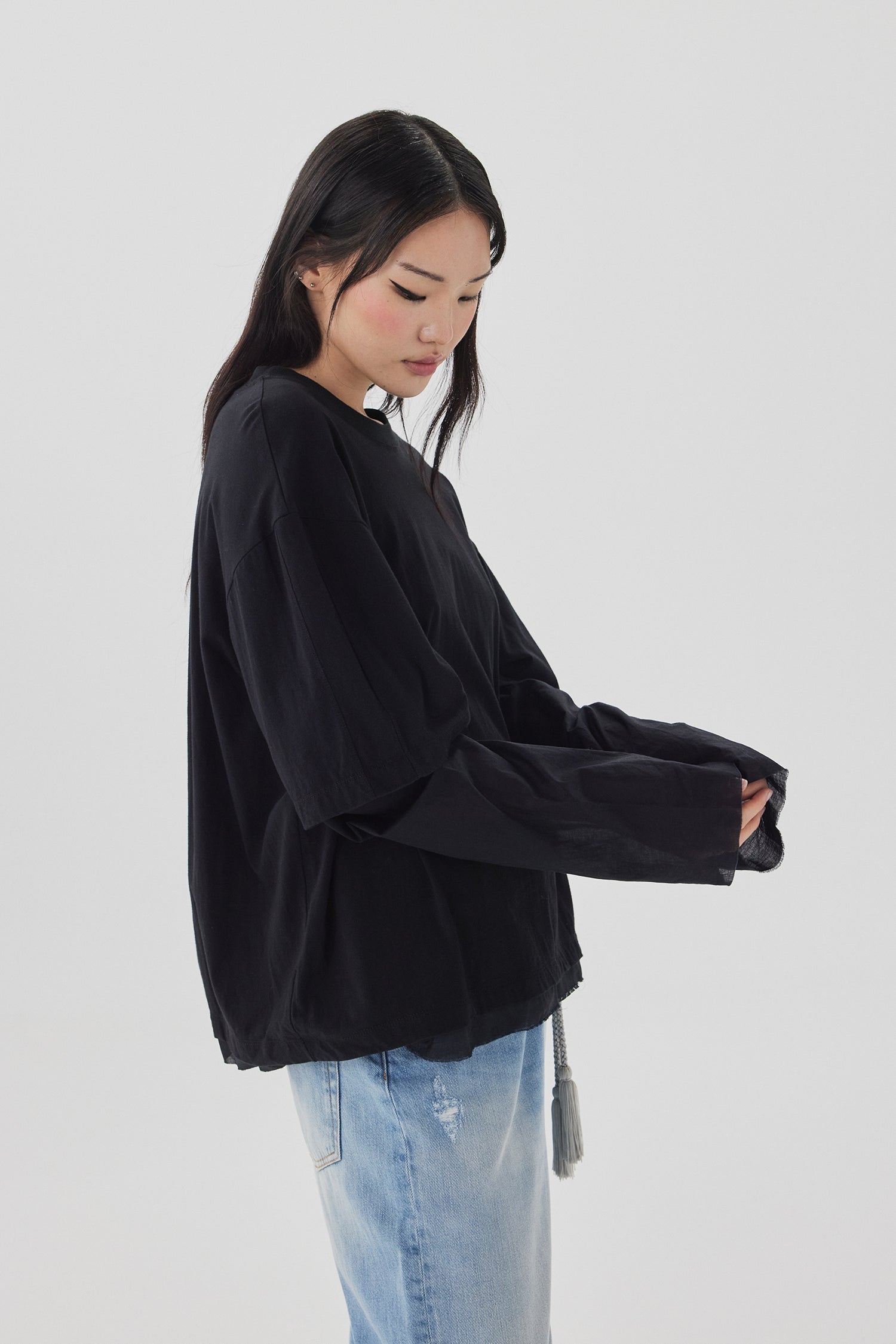 LAYER TEE IN PHANTOM (UNISEX), SS26