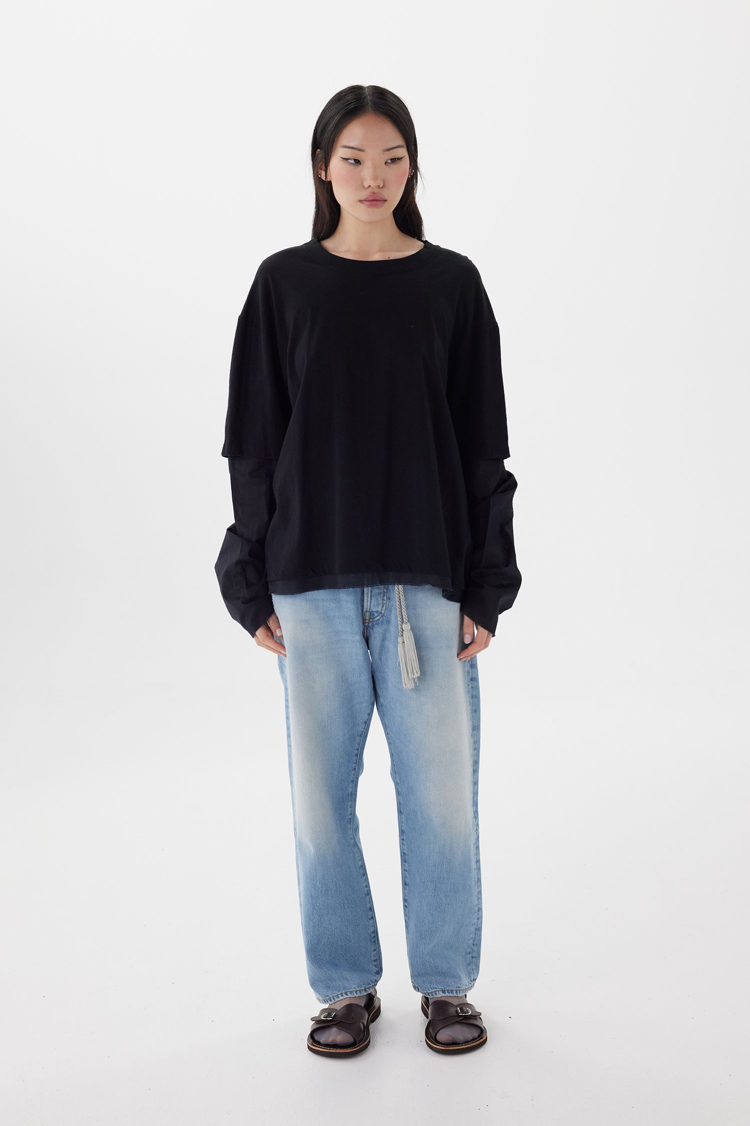 LAYER TEE IN PHANTOM (UNISEX), SS26