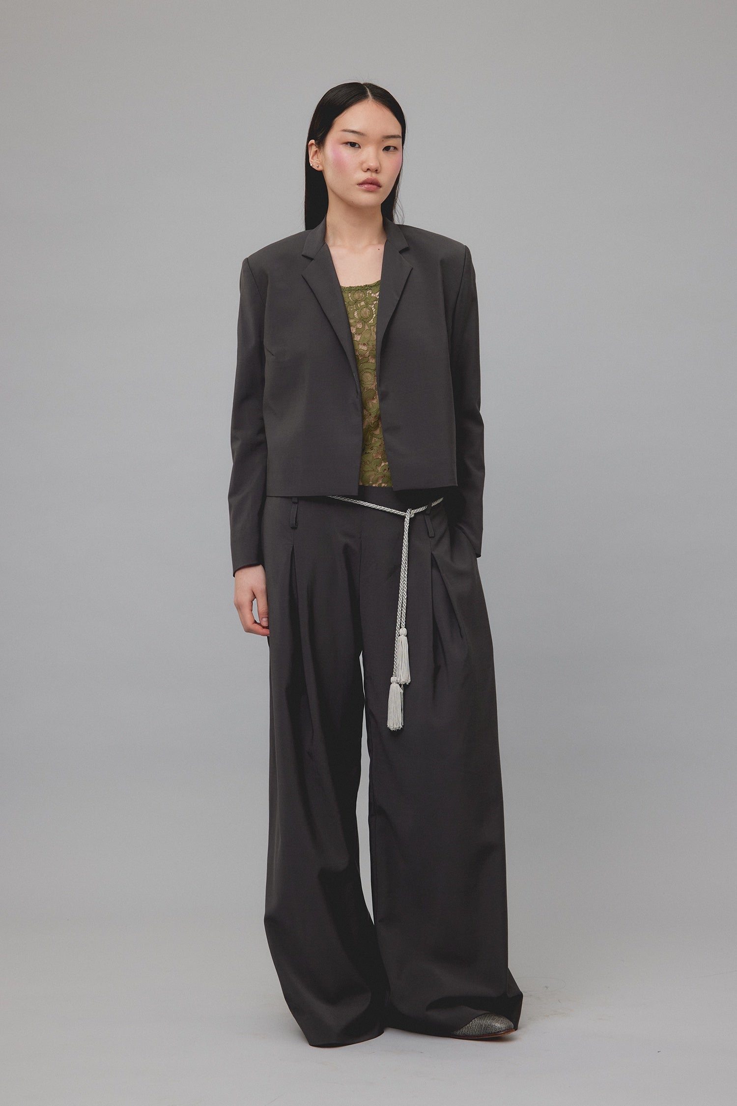 STEP JACKET IN LEAD, SS26