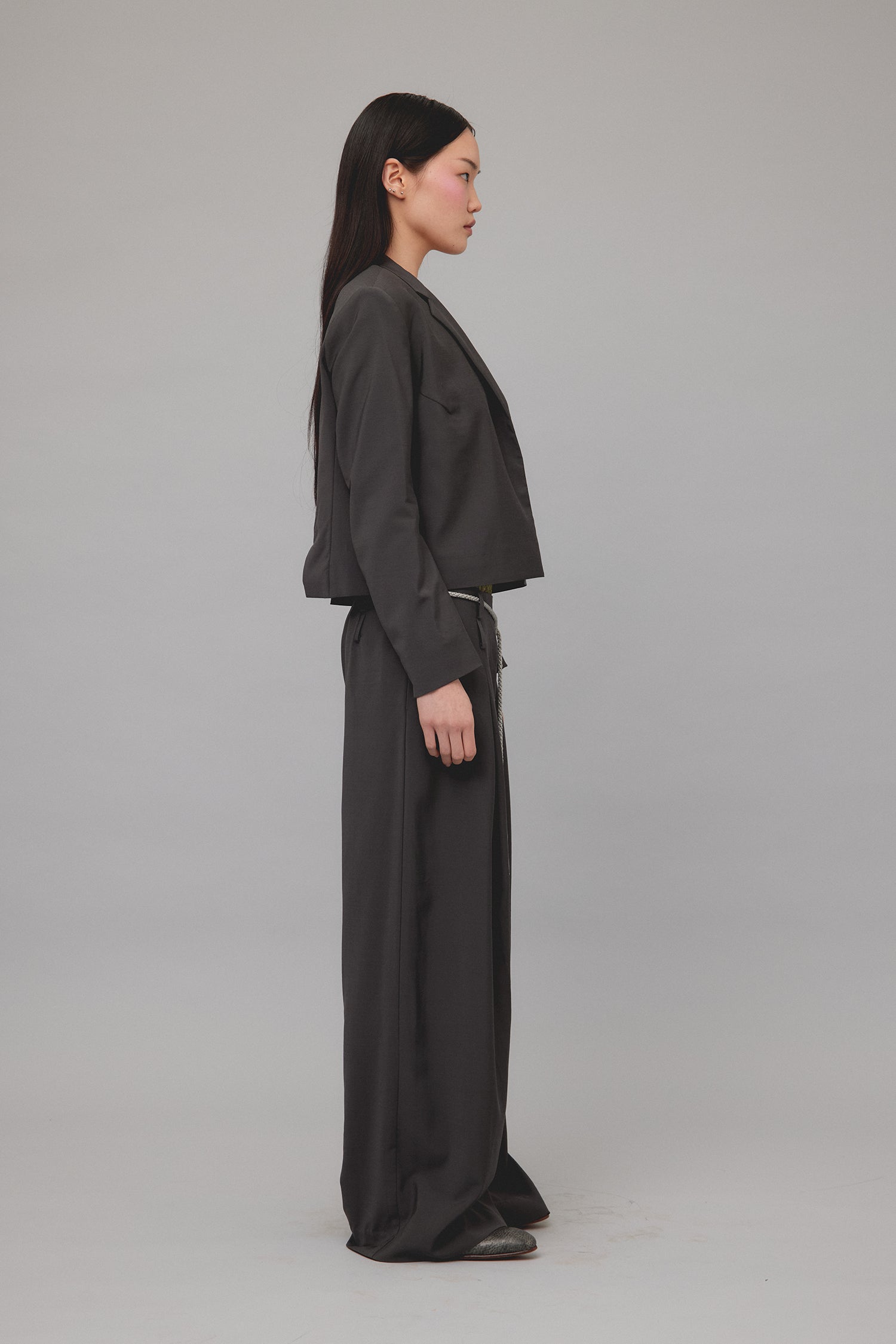 STEP JACKET IN LEAD, SS26