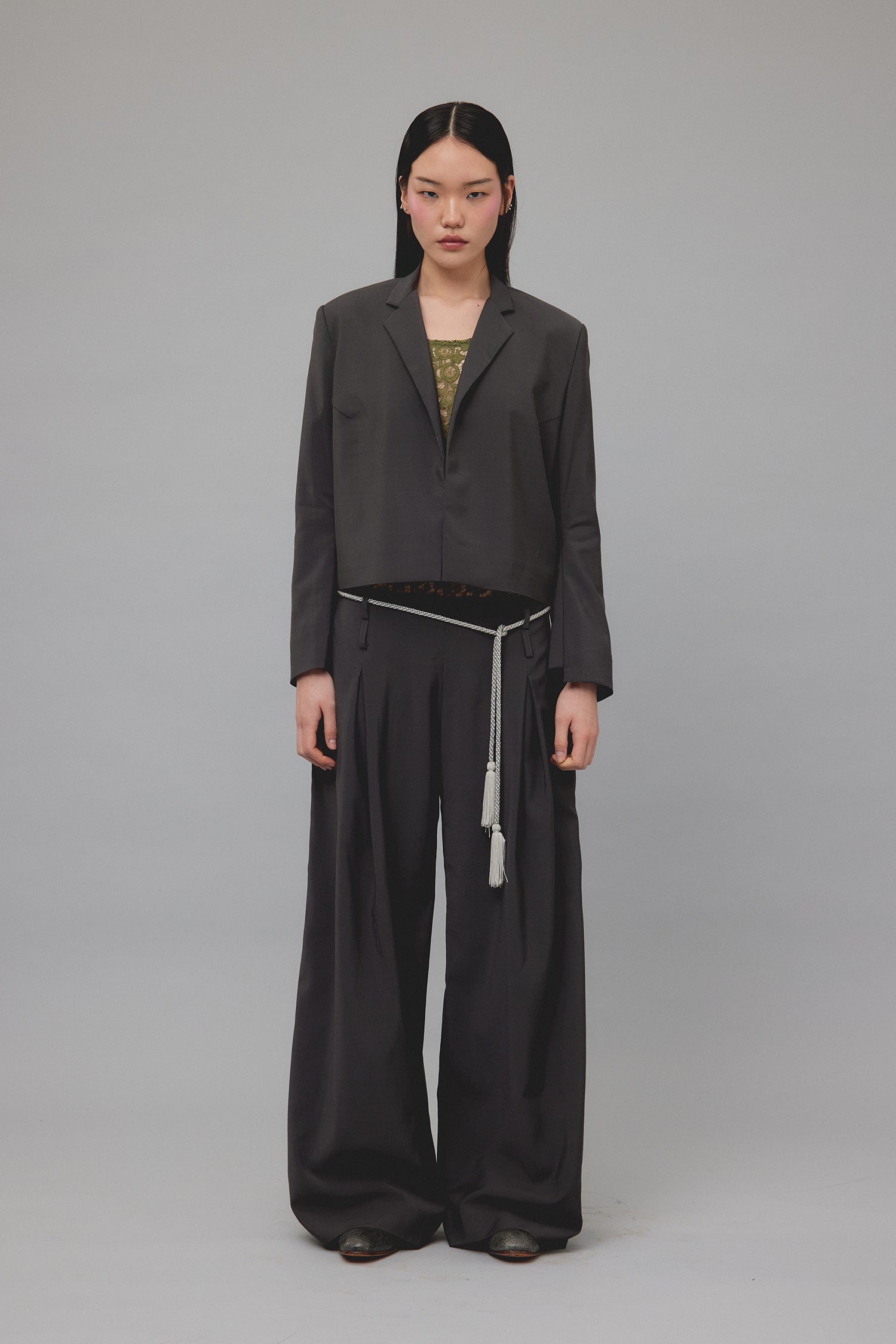 STEP JACKET IN LEAD, SS26