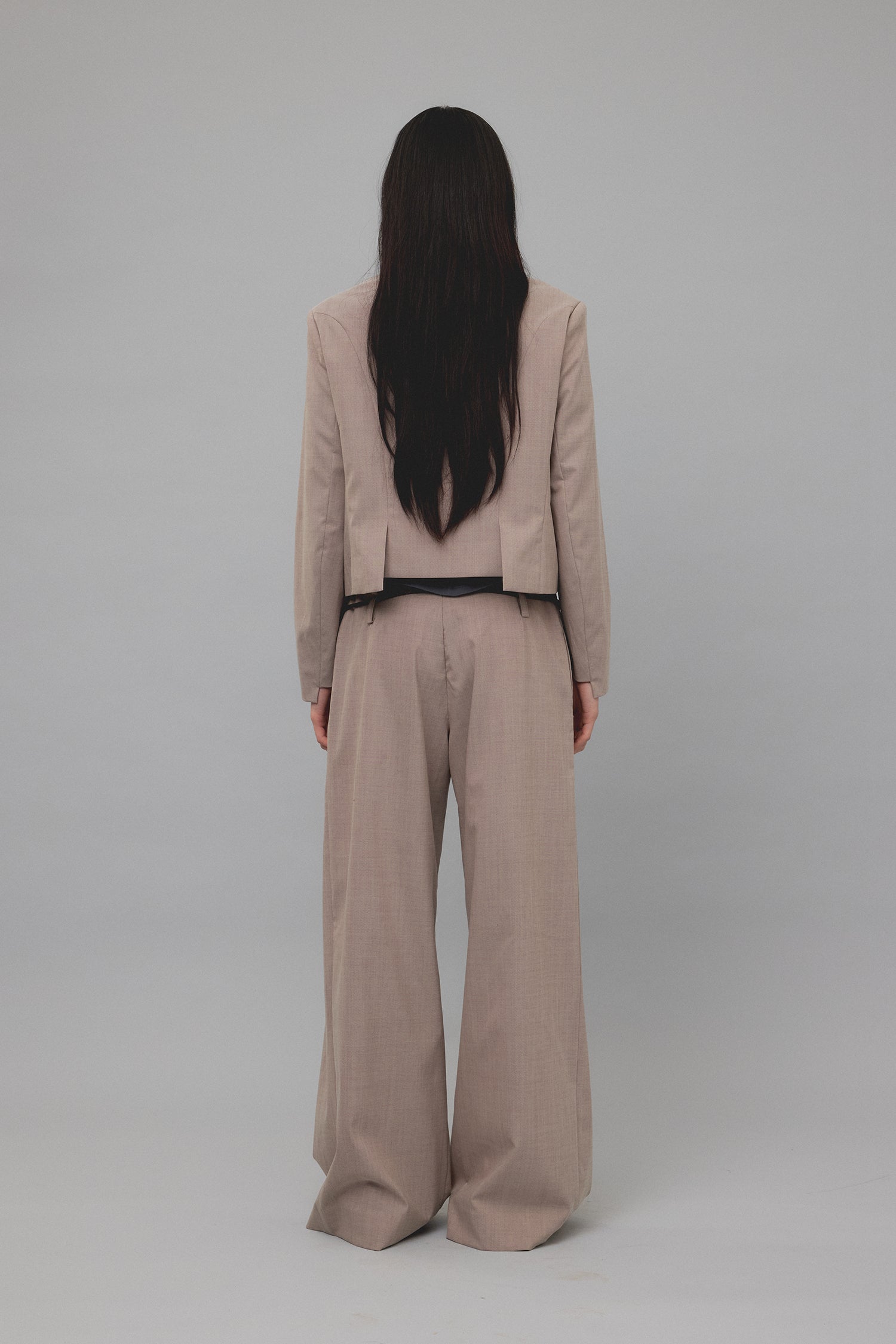 STEP JACKET IN MUSHROOM, SS26