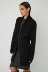 THE SHAWL CARDI IN PANTHER, W23