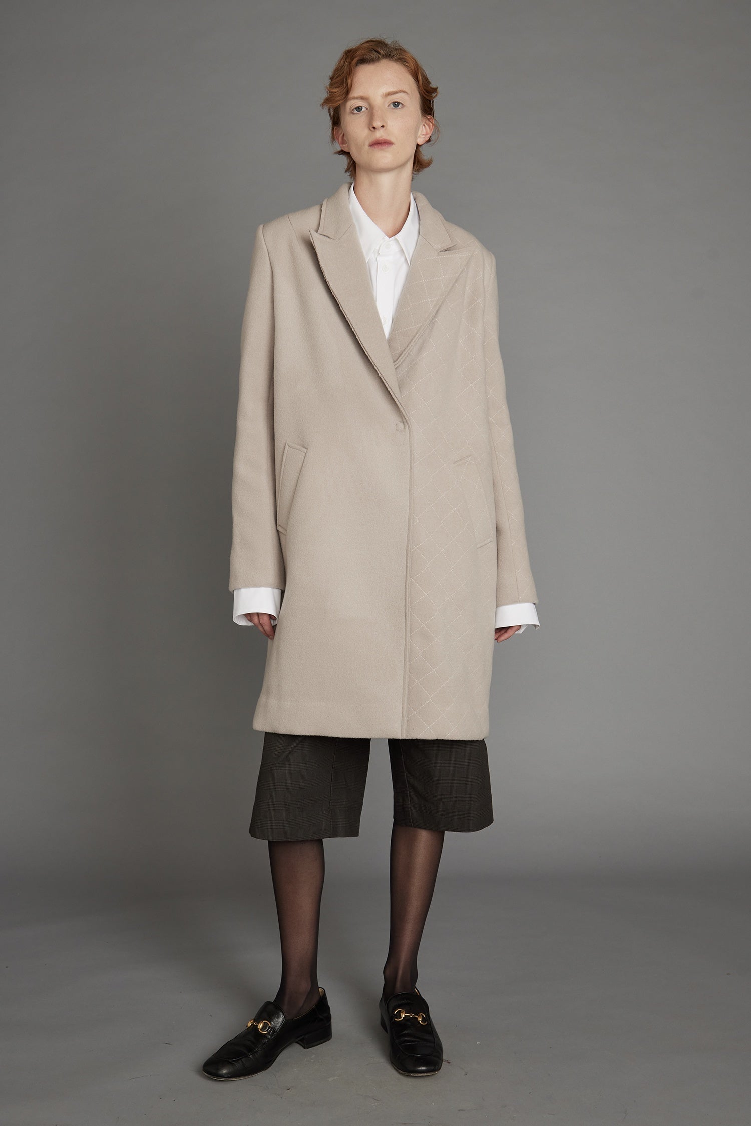 REVERE COAT IN PAVE, W24