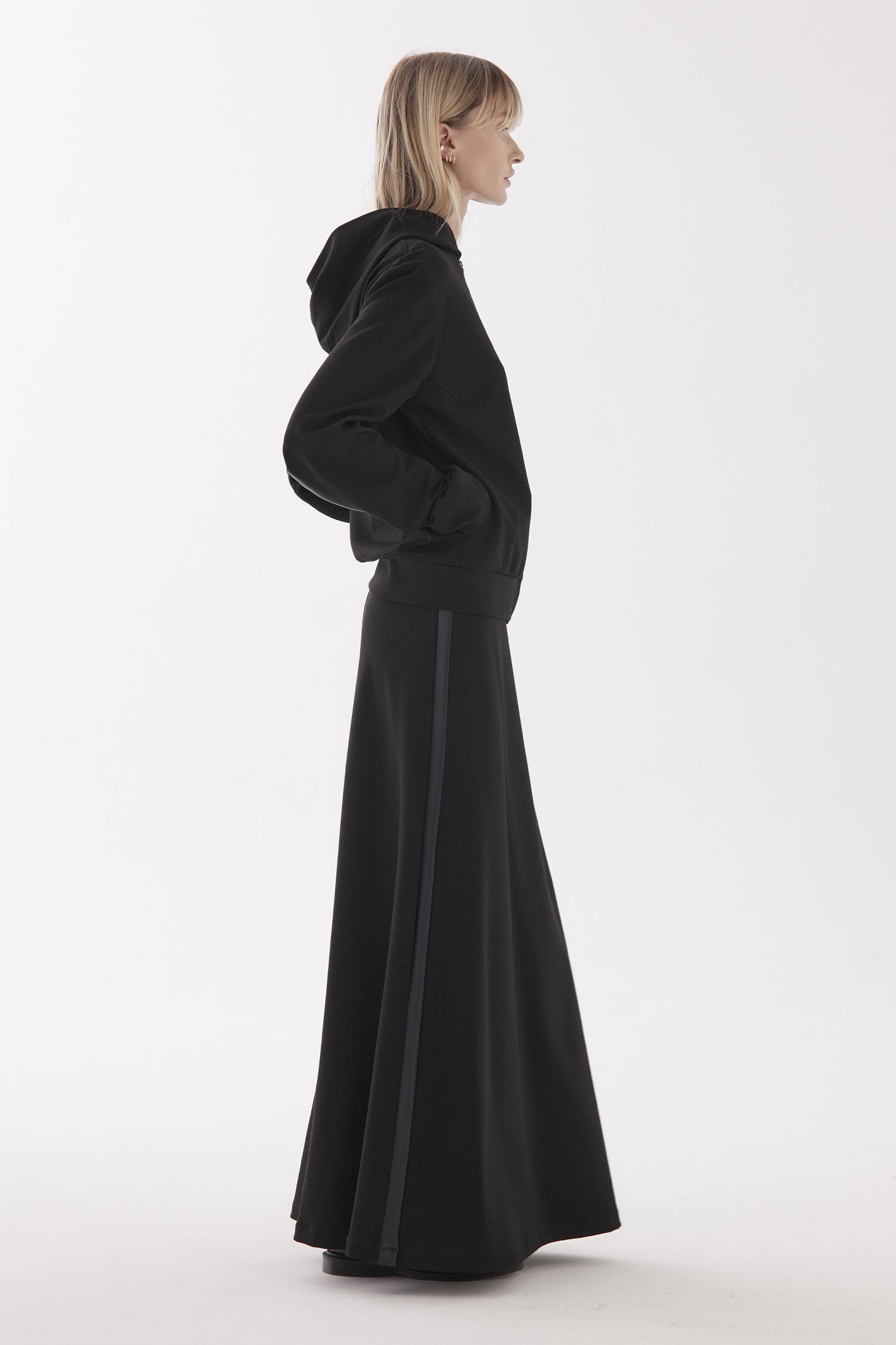 CONTRAST MAXI IN PONTE, W25