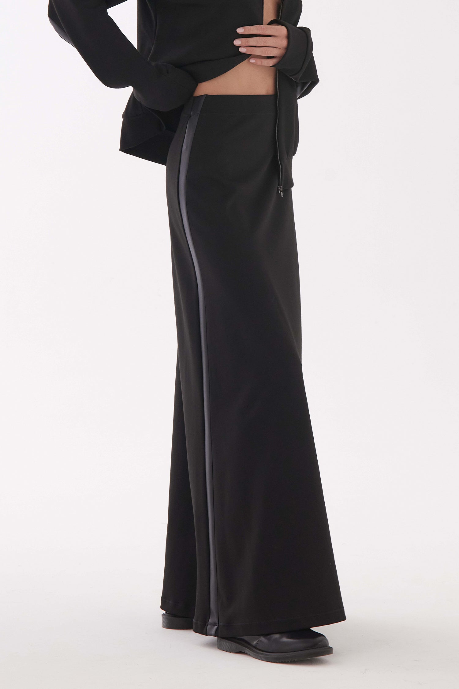 CONTRAST MAXI IN PONTE, W25