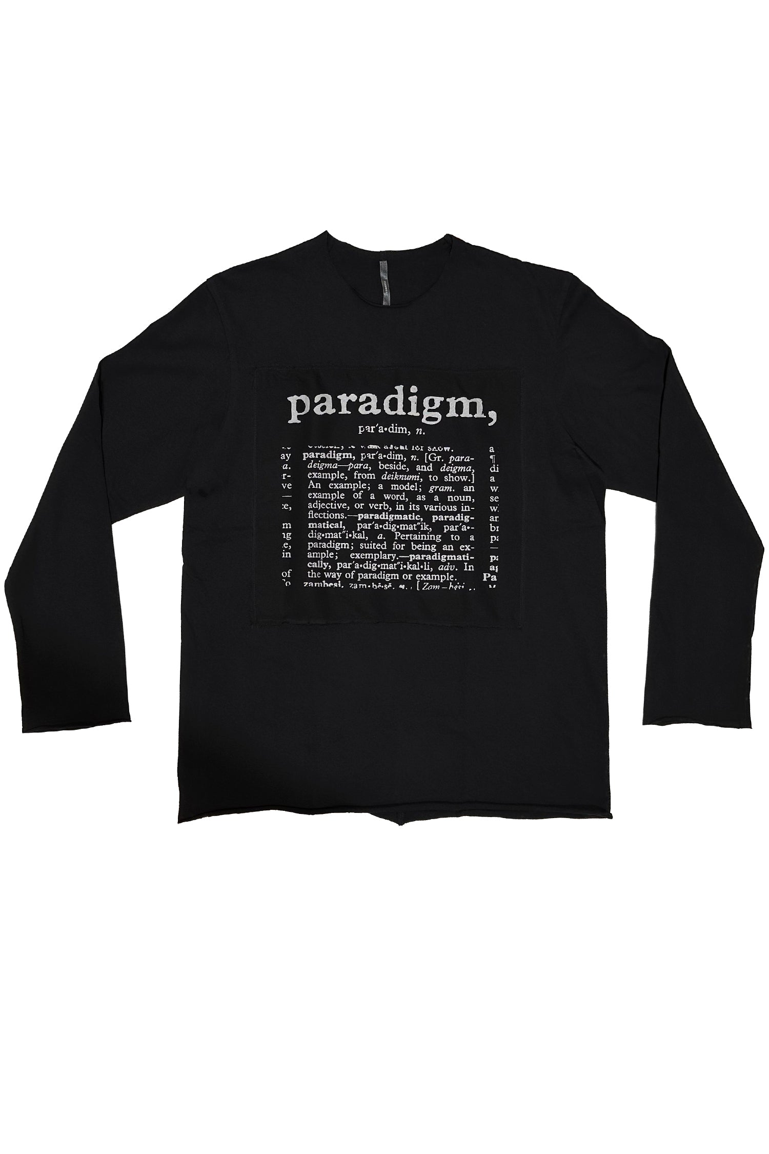 PARADIGM LS TEE IN  BLACK