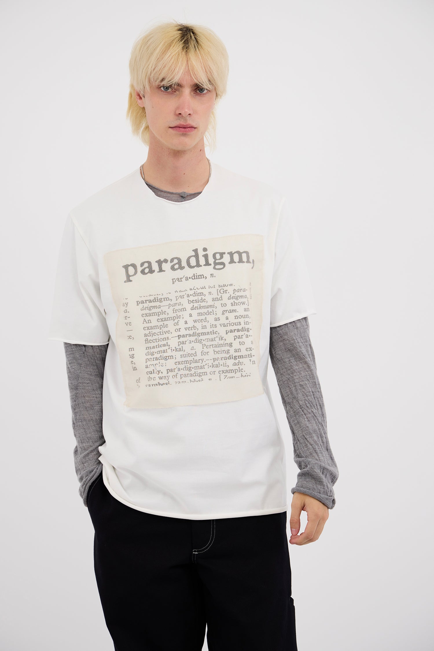 PARADIGM TEE IN  WHITE, AW26