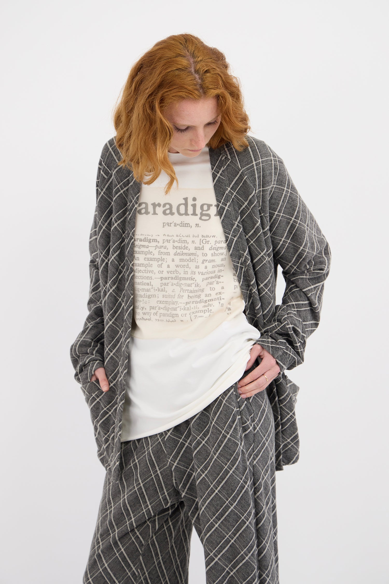 PARADIGM TEE IN  WHITE, AW26