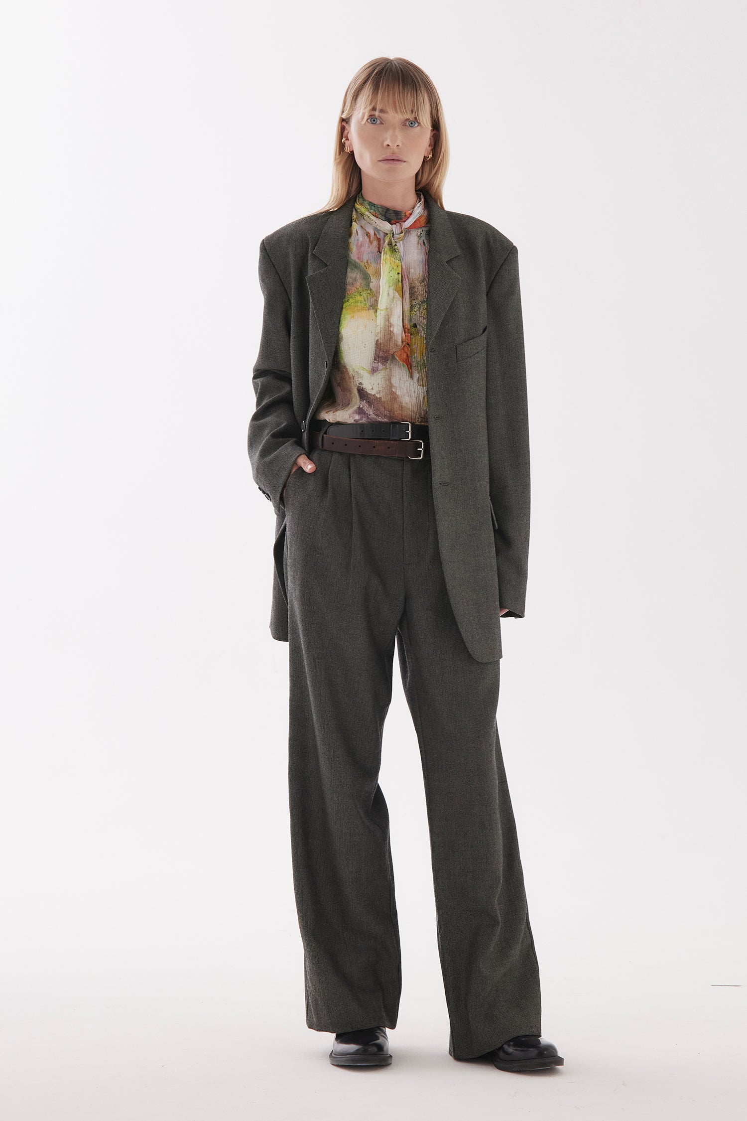 THE AUTEUR IN HERRINGBONE (UNISEX), W25