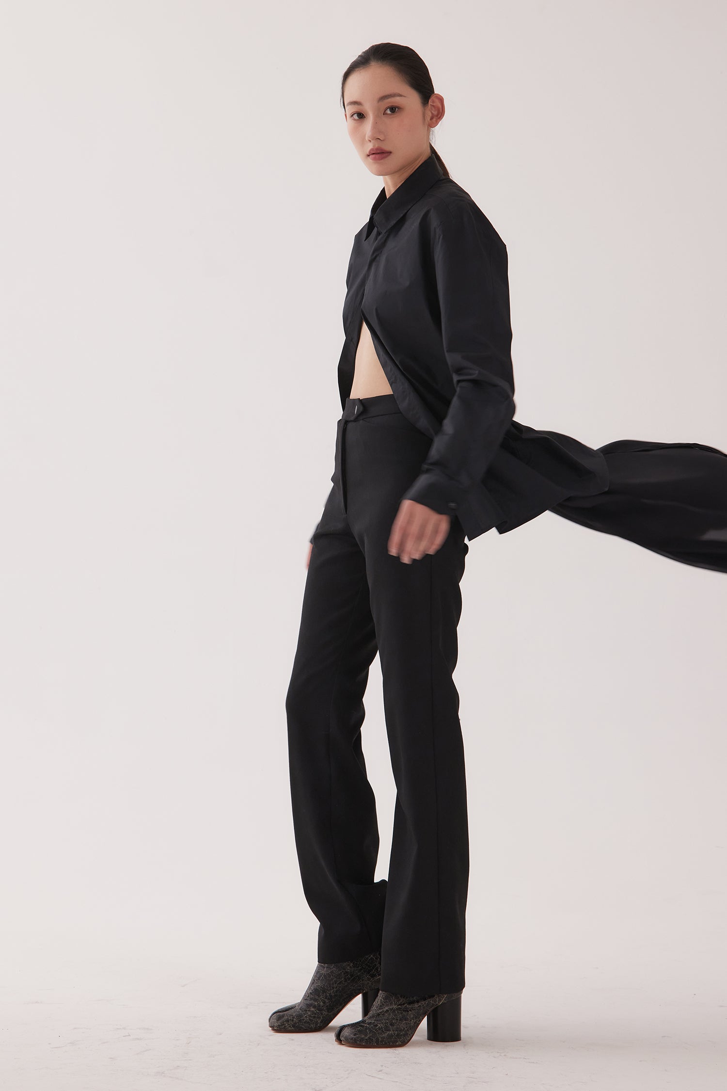 TUX TROUSER IN SUITBLACK, W25