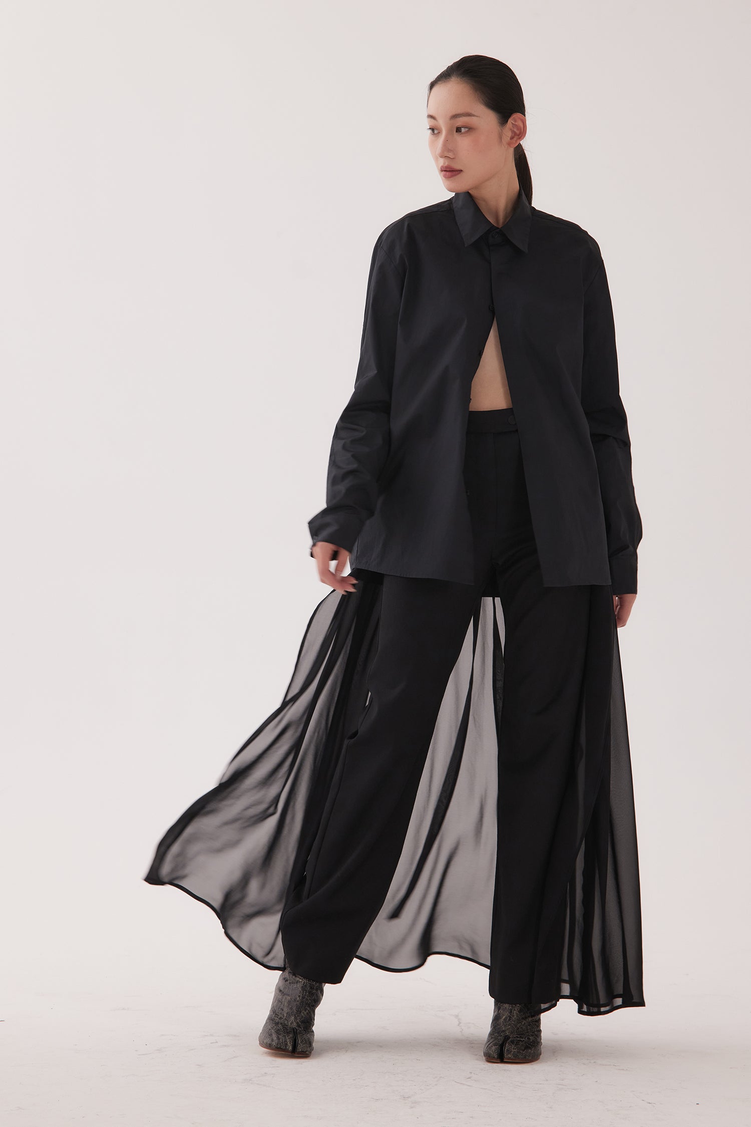 TUX TROUSER IN SUITBLACK, W25