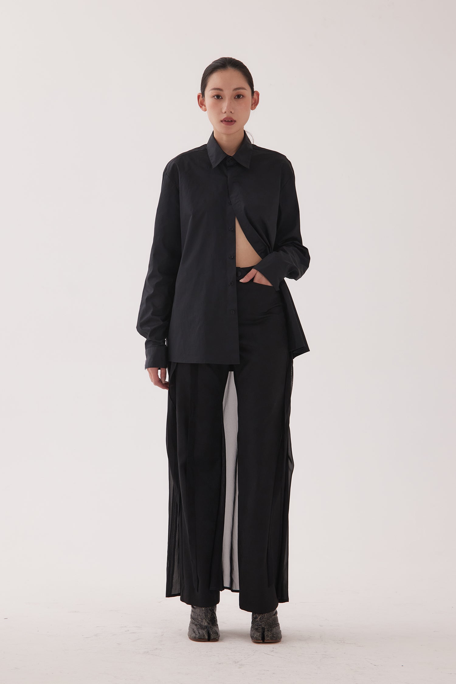 TUX TROUSER IN SUITBLACK, W25