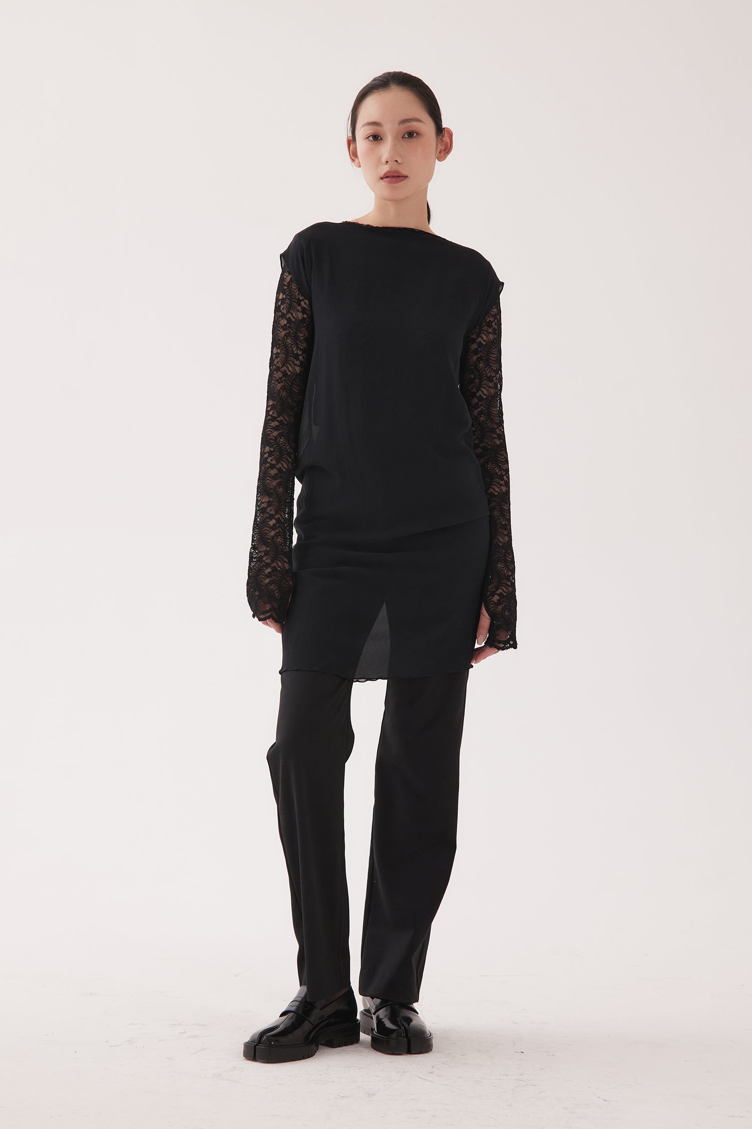 TUX TROUSER IN SUITBLACK, W25