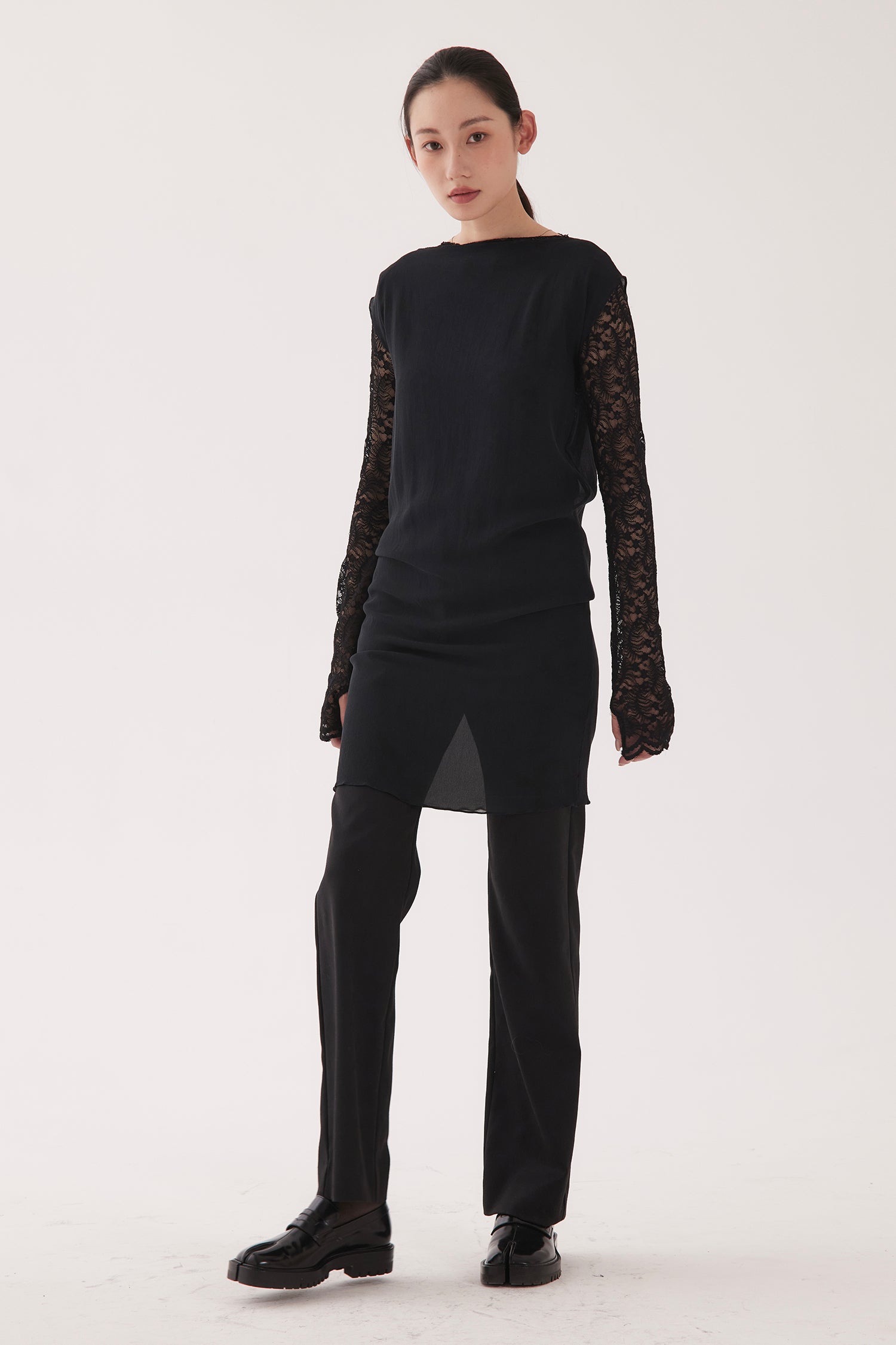 VANITY TUNIC IN NOIR, W25