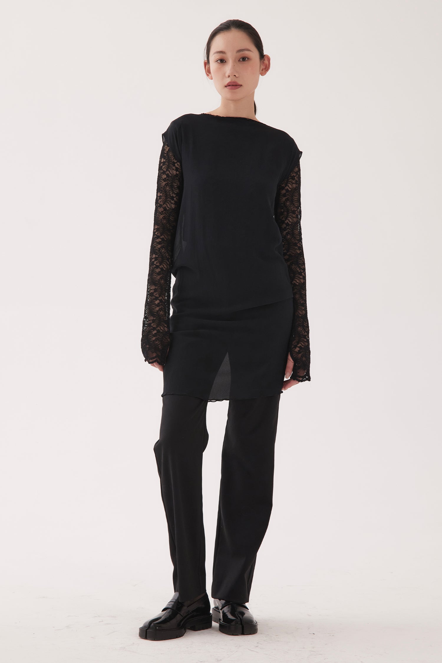 VANITY TUNIC IN NOIR, W25