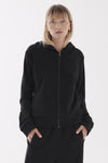 ZIP HOODIE IN TARSEAL, W25
