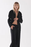 ZIP HOODIE IN TARSEAL, W25