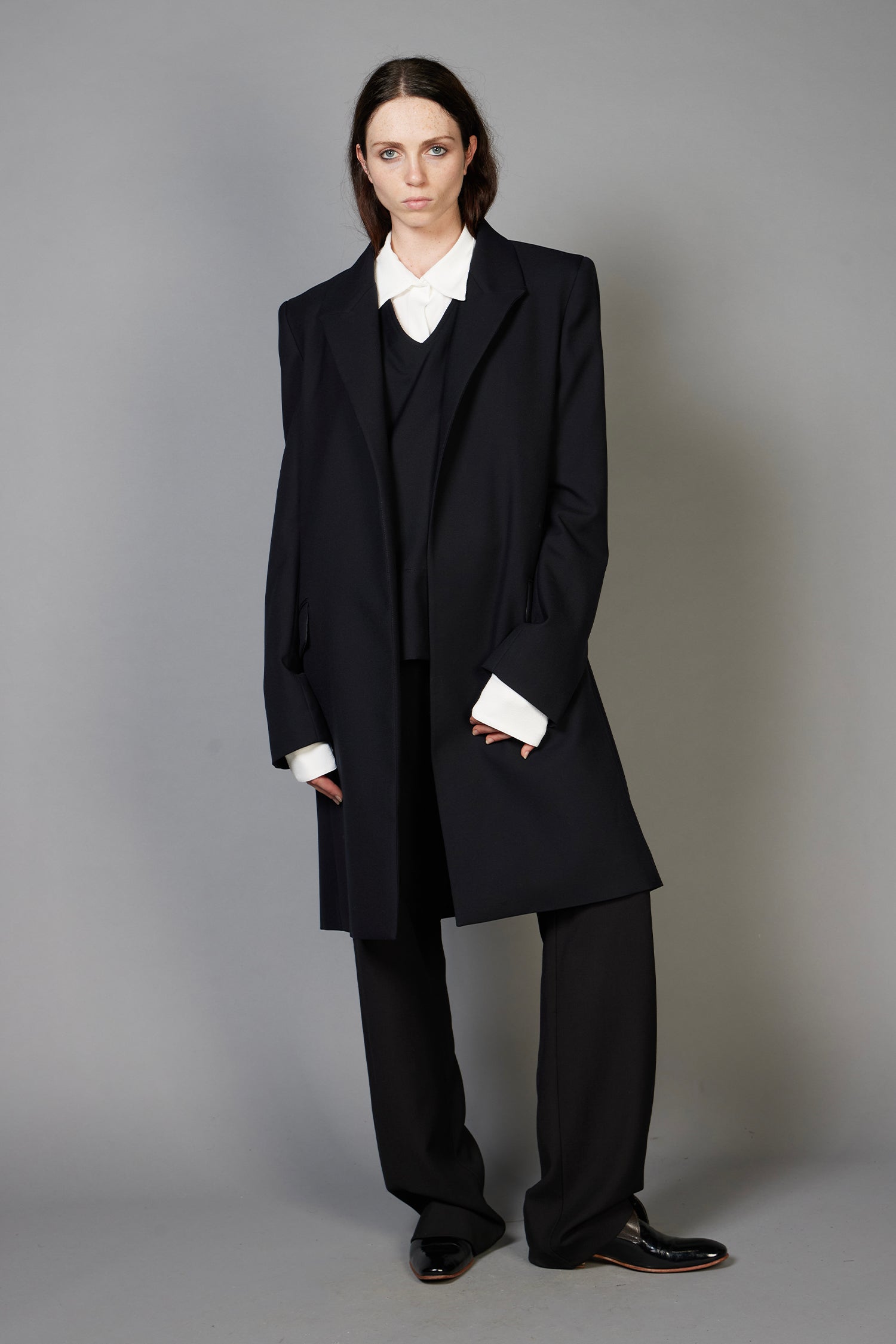 AGENT COAT IN BARATHEA (UNISEX), AW26