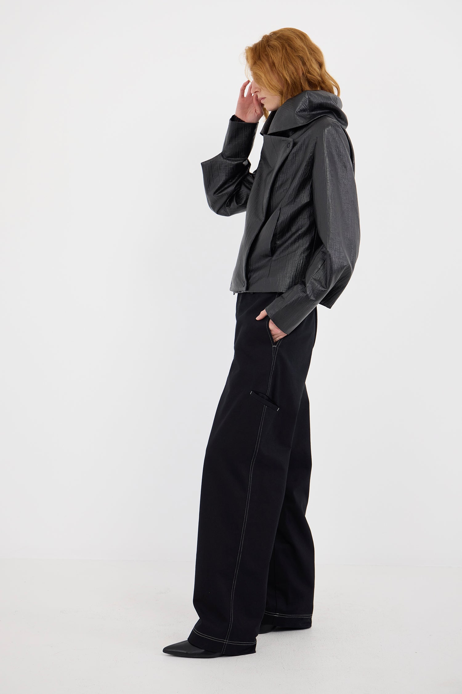 DETAIL JEANS IN BLACKBERRI (UNISEX), AW26
