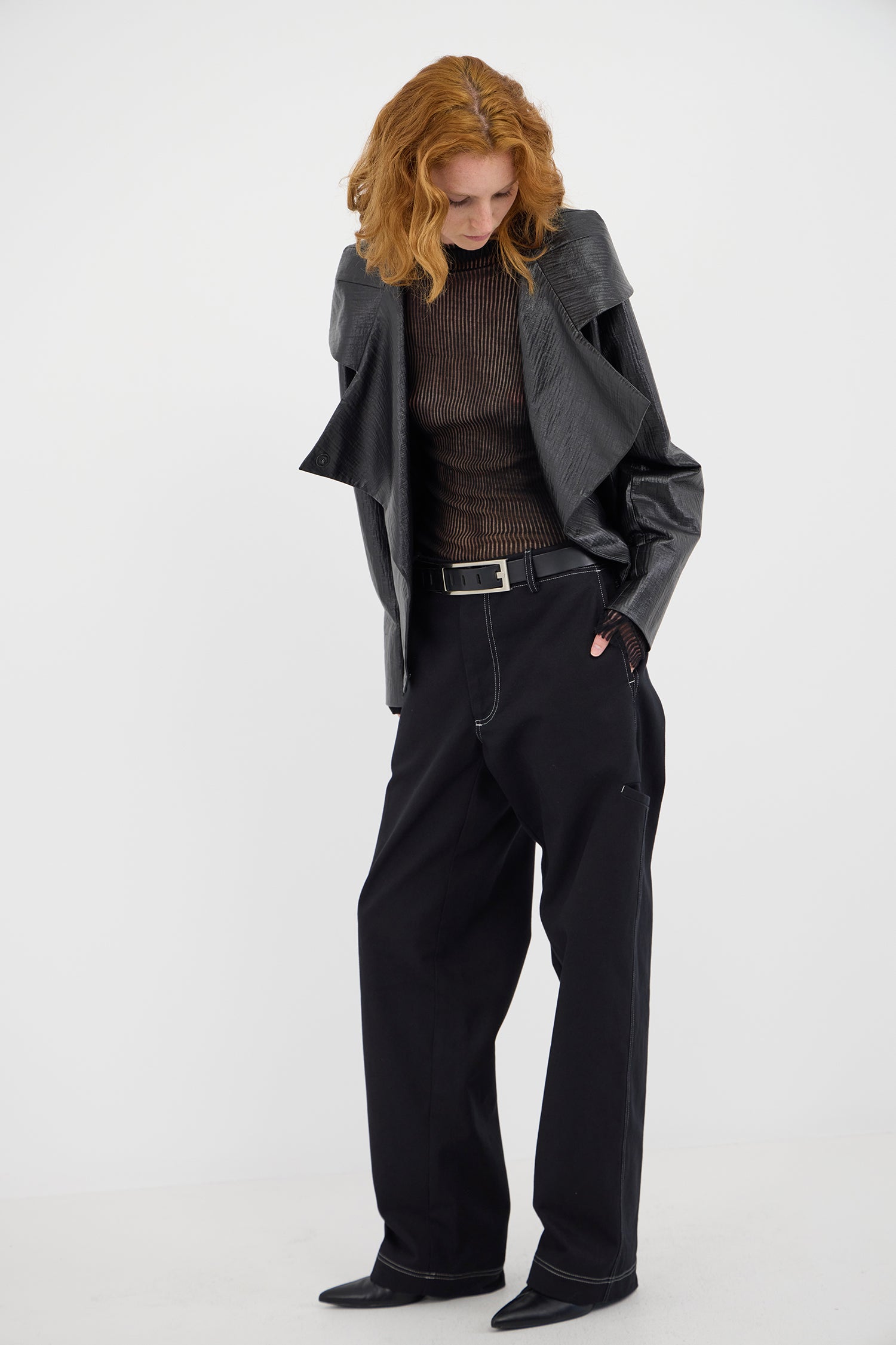 DETAIL JEANS IN BLACKBERRI (UNISEX), AW26