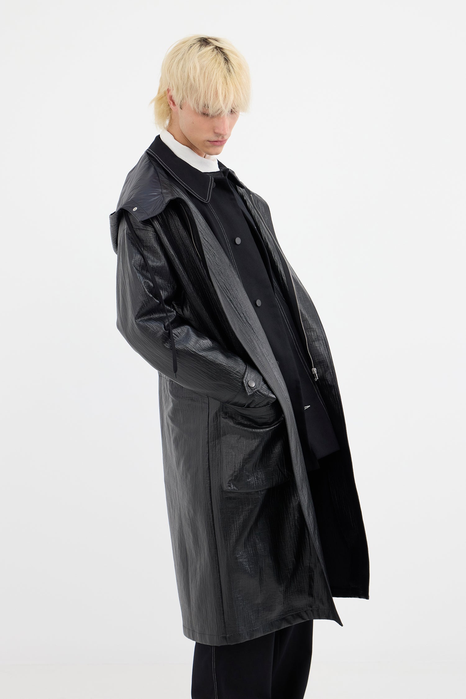 PARKA IN BITUMEN, AW26