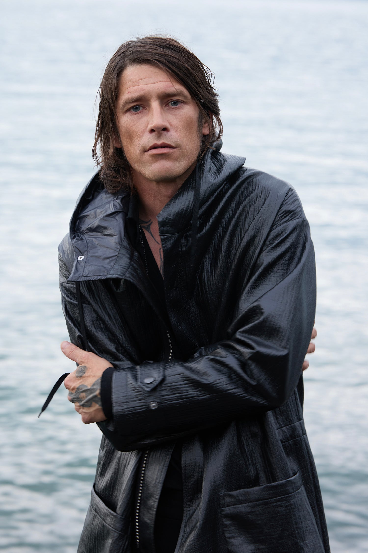 PARKA IN BITUMEN, AW26