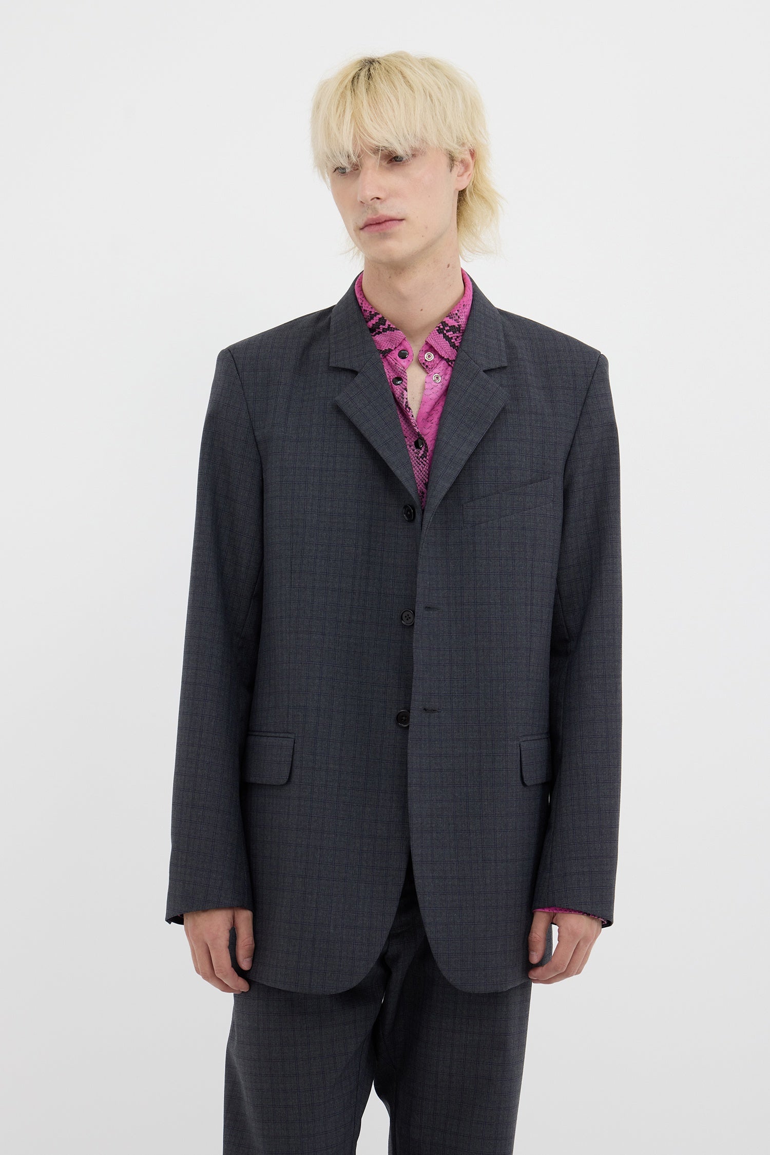 THE AUTEUR IN GRAYCHECK, AW26