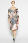 TULIP DRESS IN QUILTED PARADISE, W18