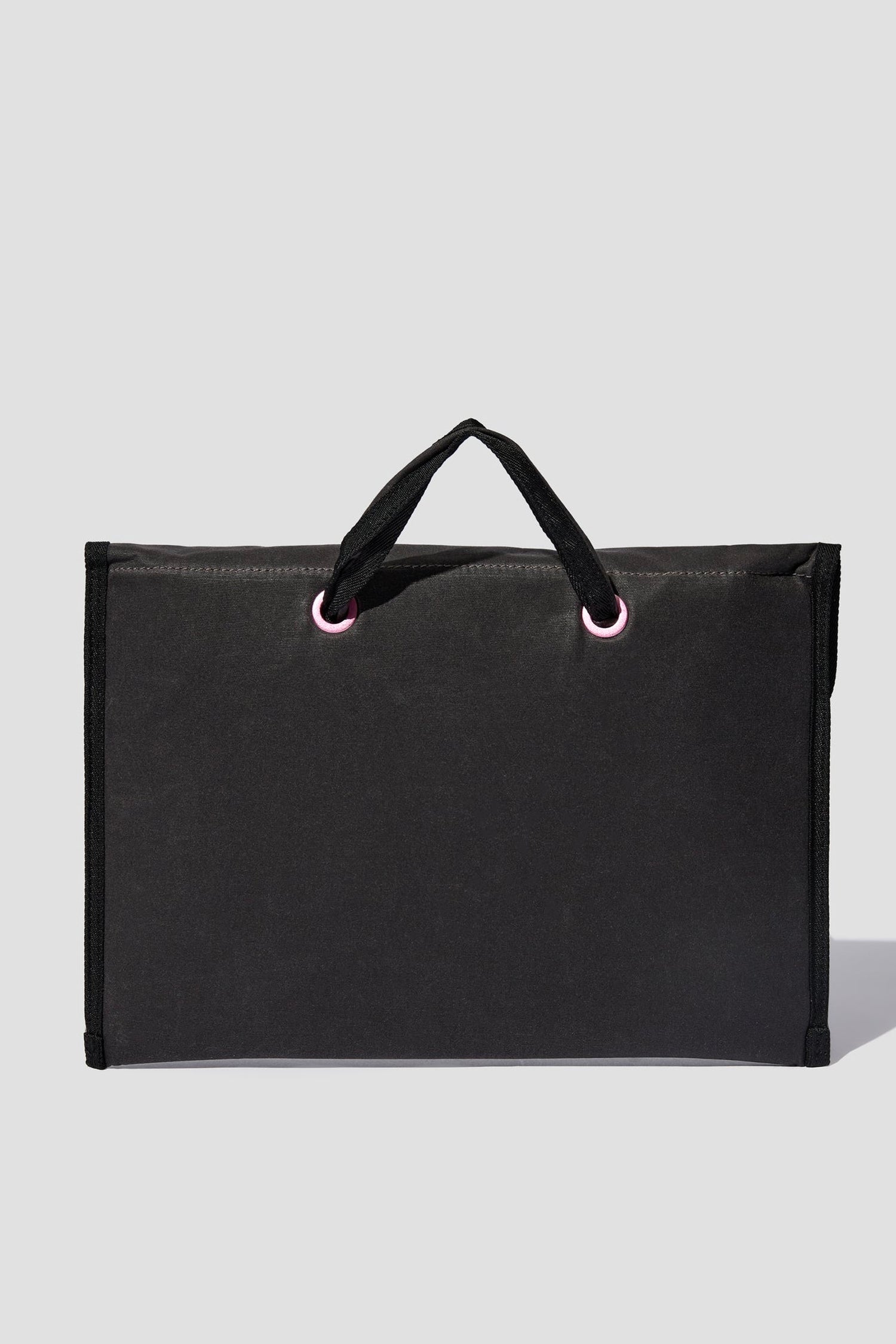 CANVAS BODY BAG IN GREY/BLACK, FW23