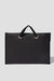 CANVAS BODY BAG IN GREY/BLACK, FW23