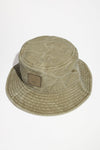 FACE BUCKET HAT IN KHAKI BEIGE, FW23