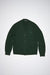 FACE BUTTON UP CARDI IN BOTTLE GREEN, FW23